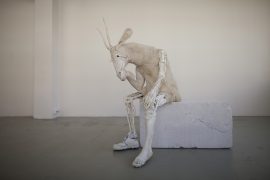 Pawel Althamer, Self-portrait as the Billy-Goat