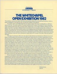 1982_Whitechapel Open-cover