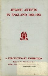 JEWISH ARTISTS IN ENGLAND 1956-cover