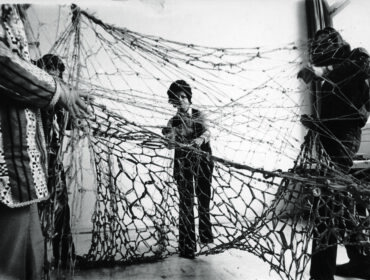 Lygia Clark Rede de Elásticos (Elastic Net) 1973