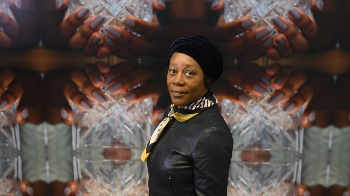 Portrait of Sonia Boyce. Image Parisa Taghizadeh.